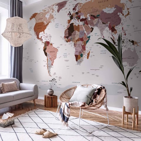 ⁨Wall mural - Where to go today? (size 250x175)⁩ at Wasserman.eu