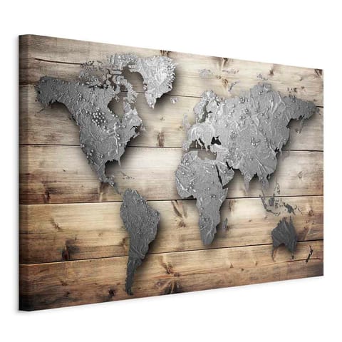 Picture - Silver World (size 60x40) at Wasserman.eu