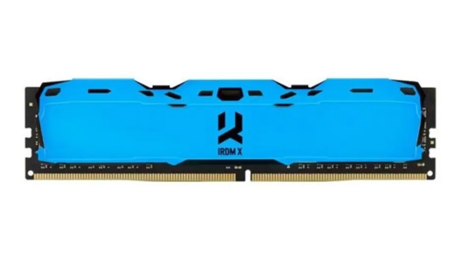 ⁨GOODRAM DDR4 16GB PC4-25600 (3200MHz) 16-20-20 IRDM X BLUE 1024x8⁩ w sklepie Wasserman.eu