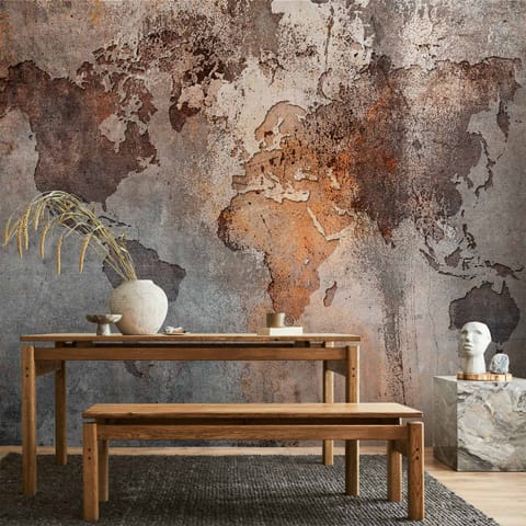 ⁨Fototapeta - Kolory mapy (rozmiar 350x256, wykończenie Wodoodporna)⁩ w sklepie Wasserman.eu