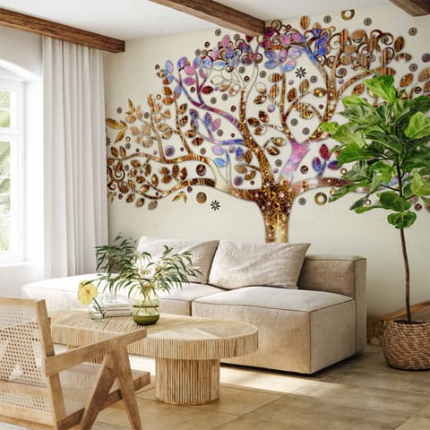 ⁨Wall mural - Golden tree (size 300x210)⁩ at Wasserman.eu