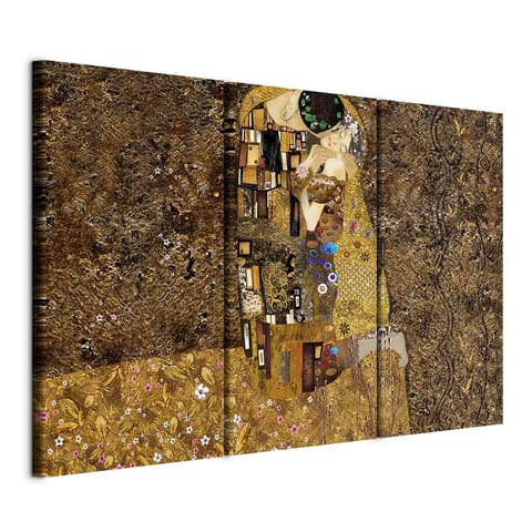 ⁨Painting - Klimt inspirations - Kiss (size 60x40)⁩ at Wasserman.eu