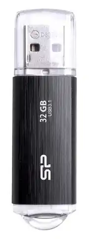 ⁨Pendrive Silicon Power Blaze B02 32GB USB 3.1 kolor czarny (SP032GBUF3B02V1K)⁩ w sklepie Wasserman.eu