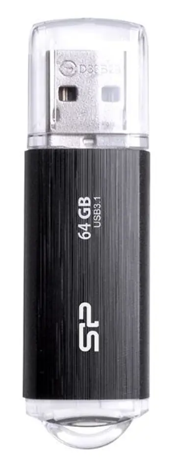 ⁨BLAZE B02 64GB USB 3.1 Gen1 BLACK⁩ at Wasserman.eu