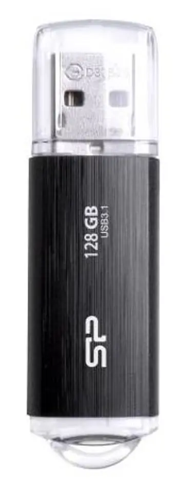 ⁨SILICON POWER Blaze B02 Pendrive USB flash drive 128 GB USB Type-A 3.2 Gen 1 (SP128GBUF3B02V1K) Black⁩ at Wasserman.eu