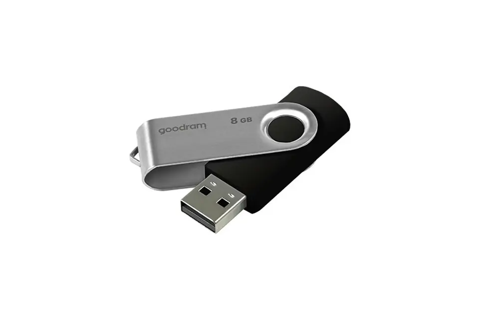 ⁨Pendrive GoodRam Twister UTS2-0080K0R11 (8GB; USB 2.0; kolor czarny)⁩ w sklepie Wasserman.eu