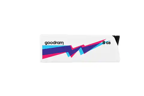 ⁨Goodram UCL2 USB-Stick 8 GB USB Typ-A 2.0 Schwarz, Blau, Weiß⁩ im Wasserman.eu