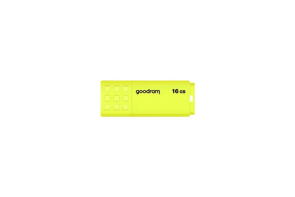 ⁨Pendrive GoodRam UME2 UME2-0160Y0R11 (16GB; USB 2.0; kolor żółty)⁩ w sklepie Wasserman.eu