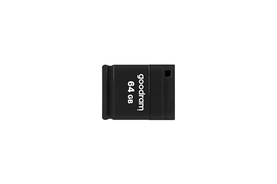 ⁨GOODRAM FLASHDRIVE PICCOLO 64GB UPI2 BLACK USB 2.0⁩ w sklepie Wasserman.eu