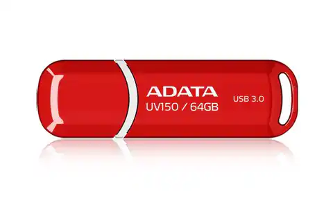 ⁨ADATA DashDrive Value UV150 64GB USB3.0 Red⁩ w sklepie Wasserman.eu