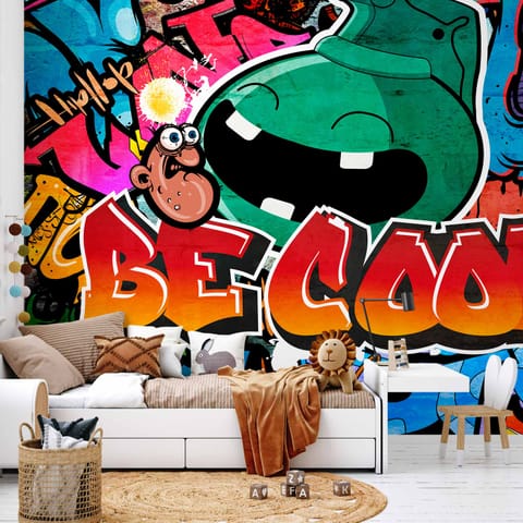 ⁨Wall mural - Be Cool (size 100x70)⁩ at Wasserman.eu