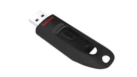 ⁨Pendrive SanDisk Cruzer Ultra SDCZ48-064G-U46 (64GB; USB 3.0; kolor czarny)⁩ w sklepie Wasserman.eu