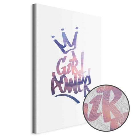 ⁨Obraz - Girl Power (1-częściowy) pionowy (rozmiar 20x30, wykończenie Premium Print)⁩ w sklepie Wasserman.eu