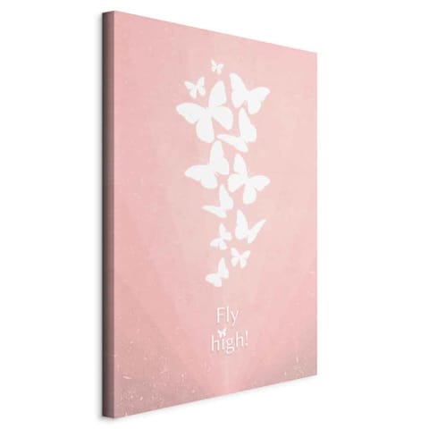 ⁨Obraz - Fly High! (1-częściowy) pionowy (rozmiar 80x120, wykończenie Na płótnie włoskim)⁩ w sklepie Wasserman.eu