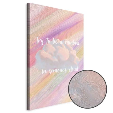 ⁨Obraz - Try to Be a Rainbow (1-częściowy) pionowy (rozmiar 20x30, wykończenie Premium Print)⁩ w sklepie Wasserman.eu