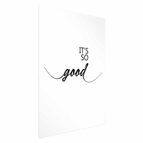 ⁨Plakat - It's so Good (rozmiar 60x90, wykończenie Bez ramy z marginesem)⁩ w sklepie Wasserman.eu