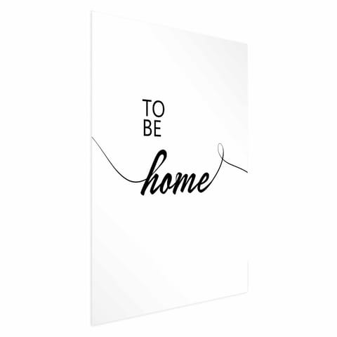 ⁨Plakat - To Be Home (rozmiar 60x90, wykończenie Bez ramy)⁩ w sklepie Wasserman.eu