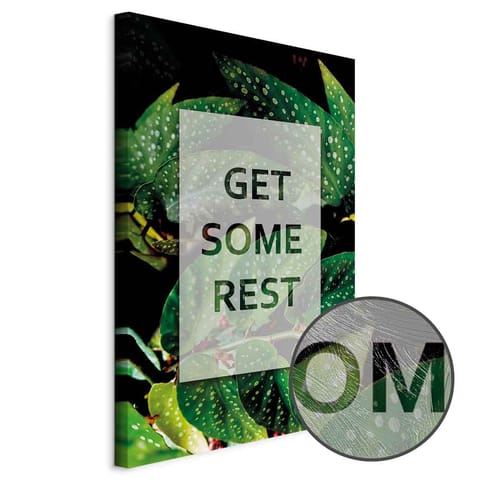 ⁨Obraz - Get Some Rest (1-częściowy) pionowy (rozmiar 80x120, wykończenie Premium Print)⁩ w sklepie Wasserman.eu