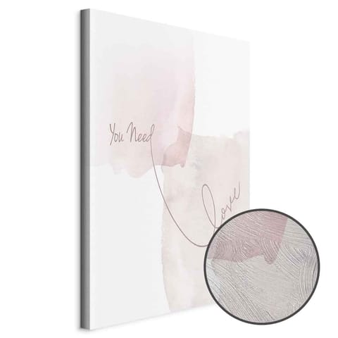 ⁨Obraz - You Need Love (1-częściowy) pionowy (rozmiar 80x120, wykończenie Premium Print)⁩ w sklepie Wasserman.eu