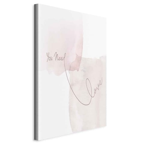 ⁨Picture - You Need Love (1-piece) vertical (size 60x90)⁩ at Wasserman.eu