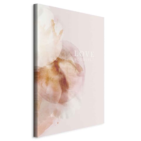 ⁨Image - Love Yourself (1-piece) vertical (size 80x120)⁩ at Wasserman.eu