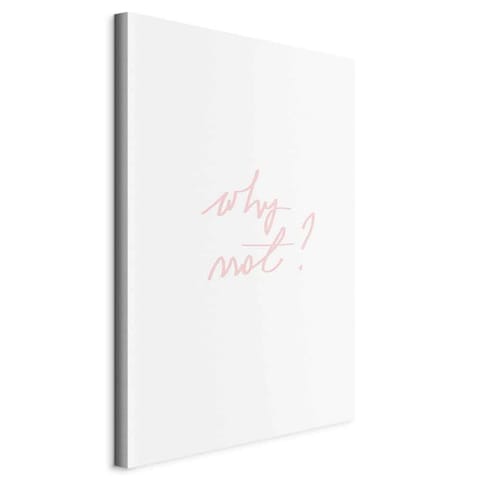 ⁨Obraz - Why Not? (1-częściowy) pionowy (rozmiar 40x60, wykończenie Na płótnie włoskim)⁩ w sklepie Wasserman.eu