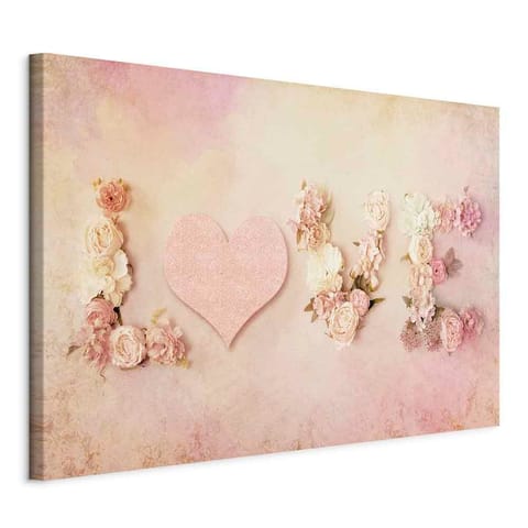 ⁨Obraz - Czas na miłość (1-częściowy) szeroki (rozmiar 60x40, wykończenie Standard)⁩ w sklepie Wasserman.eu