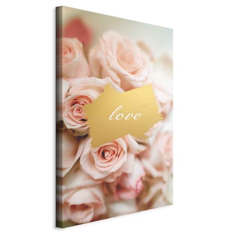 ⁨Obraz - Jedno uczucie (1-częściowy) pionowy (rozmiar 60x90, wykończenie Standard)⁩ w sklepie Wasserman.eu