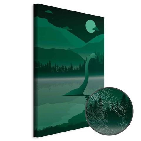 ⁨Obraz - Loch Ness (1-częściowy) pionowy (rozmiar 20x30, wykończenie Premium Print)⁩ w sklepie Wasserman.eu
