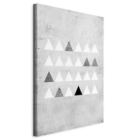 ⁨Picture - Gray forest (1-piece) vertical (size 60x90)⁩ at Wasserman.eu