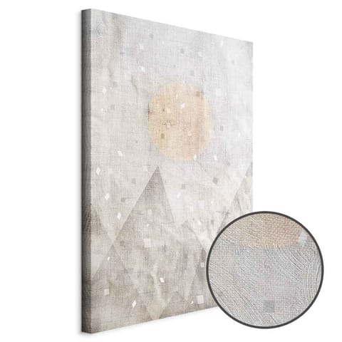 ⁨Obraz - Majowy śnieg (1-częściowy) pionowy (rozmiar 80x120, wykończenie Premium Print)⁩ w sklepie Wasserman.eu