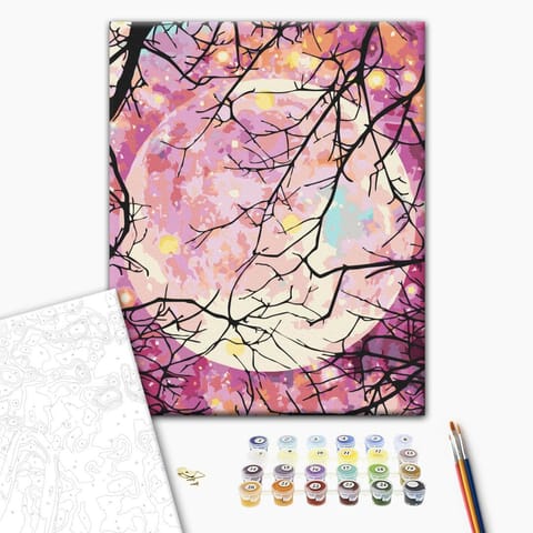 Self-painting - Starry night (size 40x60) at Wasserman.eu