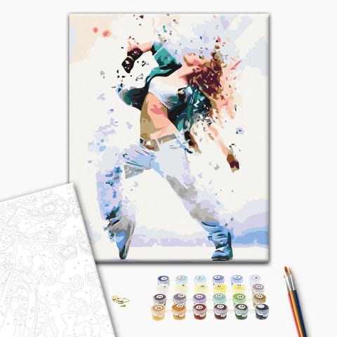 Self-painting - On parquet (size 40x60) at Wasserman.eu