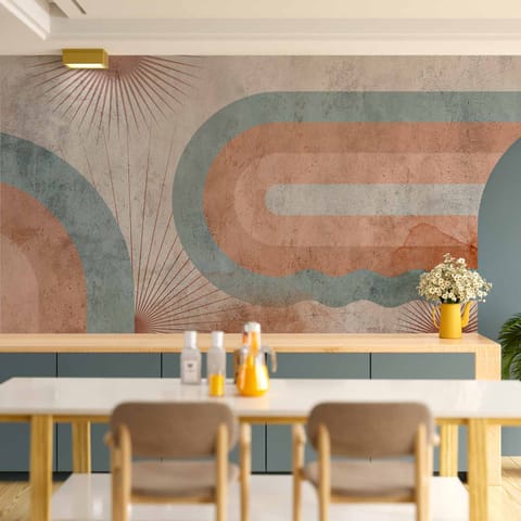 ⁨Fototapeta - Trzy słońca (rozmiar 500x350, wykończenie Wodoodporna)⁩ w sklepie Wasserman.eu