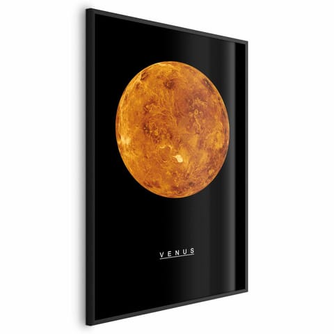 ⁨Plakat - Wenus (rozmiar 21x30, wykończenie Rama czarna)⁩ w sklepie Wasserman.eu