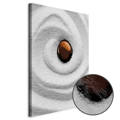 ⁨Obraz - Karesansui (1-częściowy) pionowy (rozmiar 60x90, wykończenie Premium Print)⁩ w sklepie Wasserman.eu