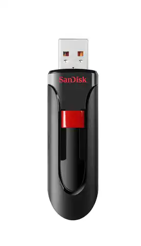 ⁨Pendrive SanDisk Cruzer Glide SDCZ60-064G-B35 (64GB; USB 2.0; kolor czarny)⁩ w sklepie Wasserman.eu