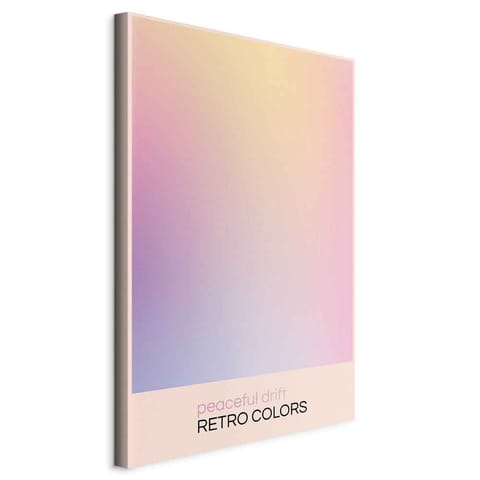 ⁨Obraz - Peaceful Drift - Delikatne pastelowe odcienie tworzące harmonijną całość (rozmiar 20x30, wykończenie Standard)⁩ w sklepie Wasserman.eu