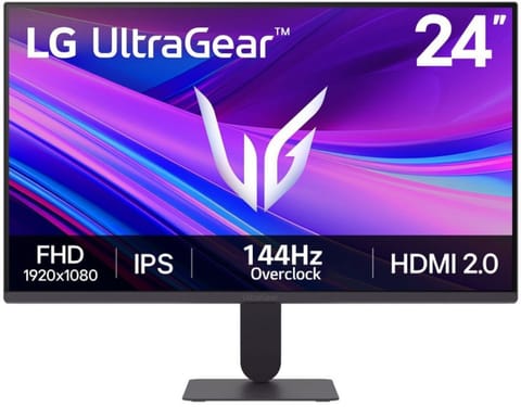 ⁨Monitor LG 24G411A-B (23.8" /IPS /120Hz /1920 x 1080 /Czarny)⁩ w sklepie Wasserman.eu
