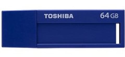 ⁨Pendrive TOSHIBA U302 64GB Niebieski (64 GB /USB 3.0 /Niebieski )⁩ w sklepie Wasserman.eu