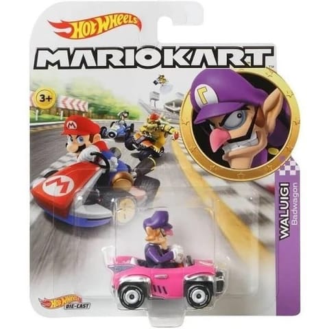 ⁨Hot Wheels Mario Kart Waluigi⁩ w sklepie Wasserman.eu