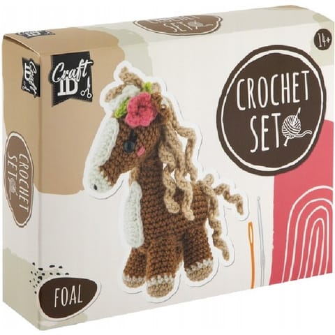 ⁨Zestaw do szydełkowania ŹREBAK 14,5x4x16cm CR1715/GE GRAFIX⁩ w sklepie Wasserman.eu