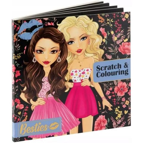 ⁨Wydrapywanka i kolorowanka 2 w 1 140010 BESTIES⁩ w sklepie Wasserman.eu
