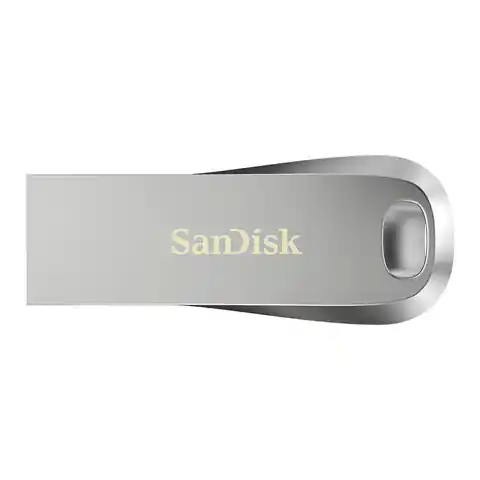 ⁨Pendrive SanDisk Ultra Lux SDCZ74-064G-G46 (64GB; USB 3.0; kolor srebrny)⁩ w sklepie Wasserman.eu