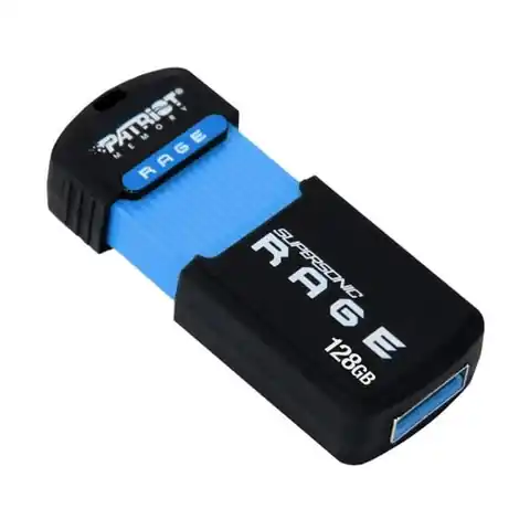⁨PATRIOT RAGE LITE 120 MB/s 128GB USB 3.2 czarny⁩ w sklepie Wasserman.eu