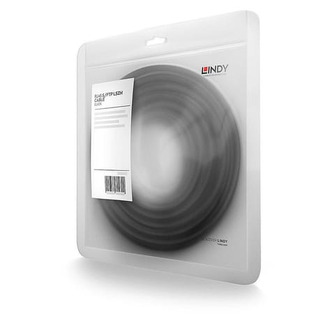 ⁨Lindy Networking Cable Black 2 M⁩ w sklepie Wasserman.eu