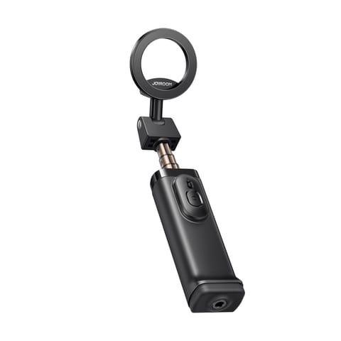 ⁨Selfie stick kij do zdjęć z uchwytem pilotem Bluetooth MagSafe - czarny⁩ w sklepie Wasserman.eu