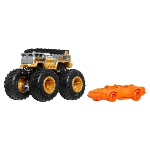 ⁨Hot Wheels Monster Trucks Pojazd 1:64 + Autko⁩ w sklepie Wasserman.eu