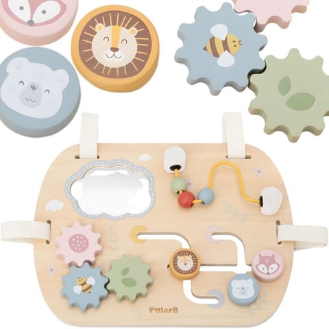 ⁨VIGA Drewniana Tablica Manipulacyjna Wielofunkcyjna⁩ w sklepie Wasserman.eu