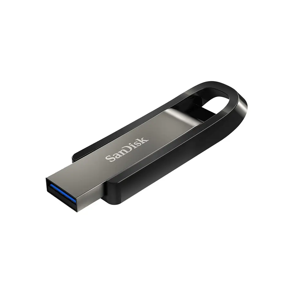 ⁨SanDisk Extreme Go USB flash drive 256 GB USB Type-A 3.2 Gen 1 (3.1 Gen 1) Stainless steel⁩ at Wasserman.eu